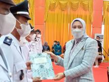 Bupati Inhu Lantik 18 kades Terpilih Periode 2021-2027